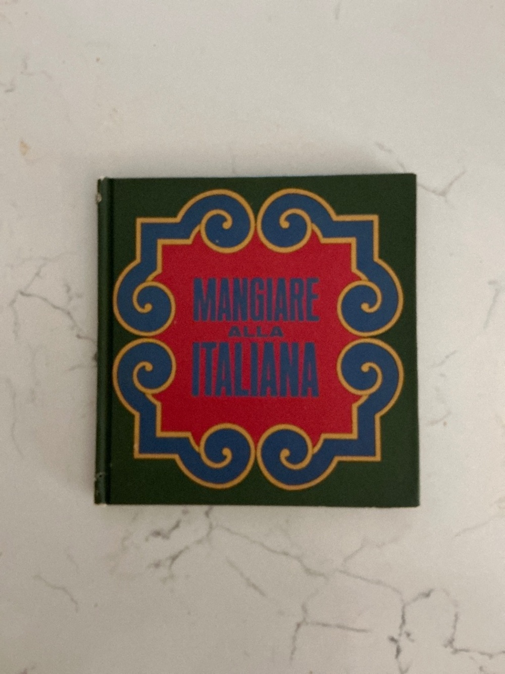 Vintage 1971 Mangiare Alla Italiana (Eating Italian Style) Hardcover